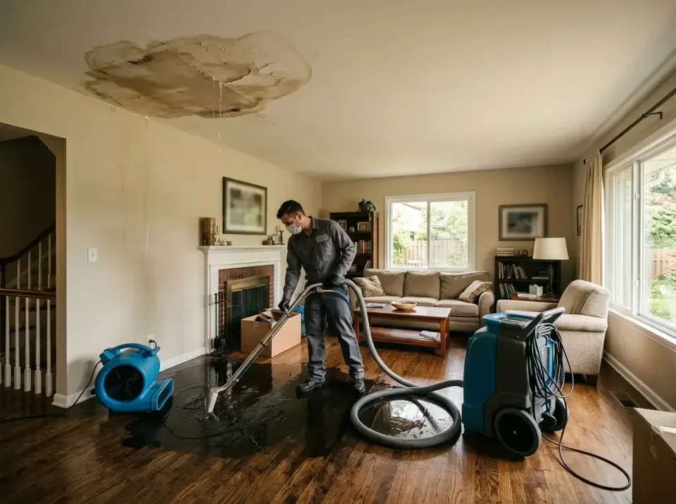 attic-pipe-burst-ceiling-drip-008 — frequently asked questions, Water Damage Restoration & Carpet Care in Sheridan, WY